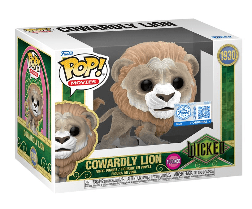 Funko - POP! - Wicked (2025) - Cowardly Lion Flocked Vinyl