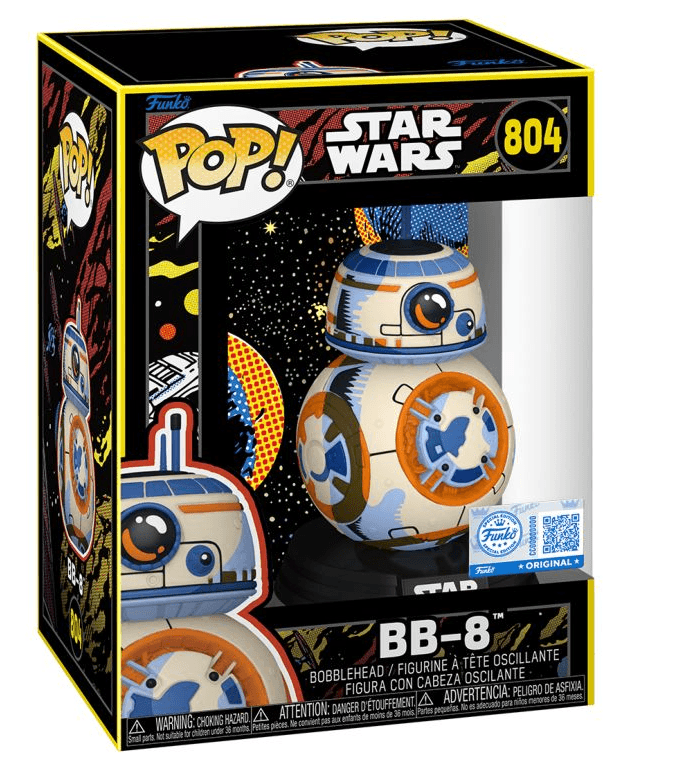 Funko - POP! - Star Wars - BB-8 (Retro) Vinyl