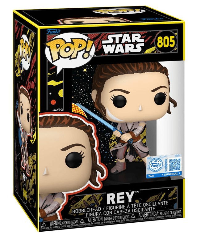 Funko - POP! - Star Wars - Rey (Retro) Vinyl