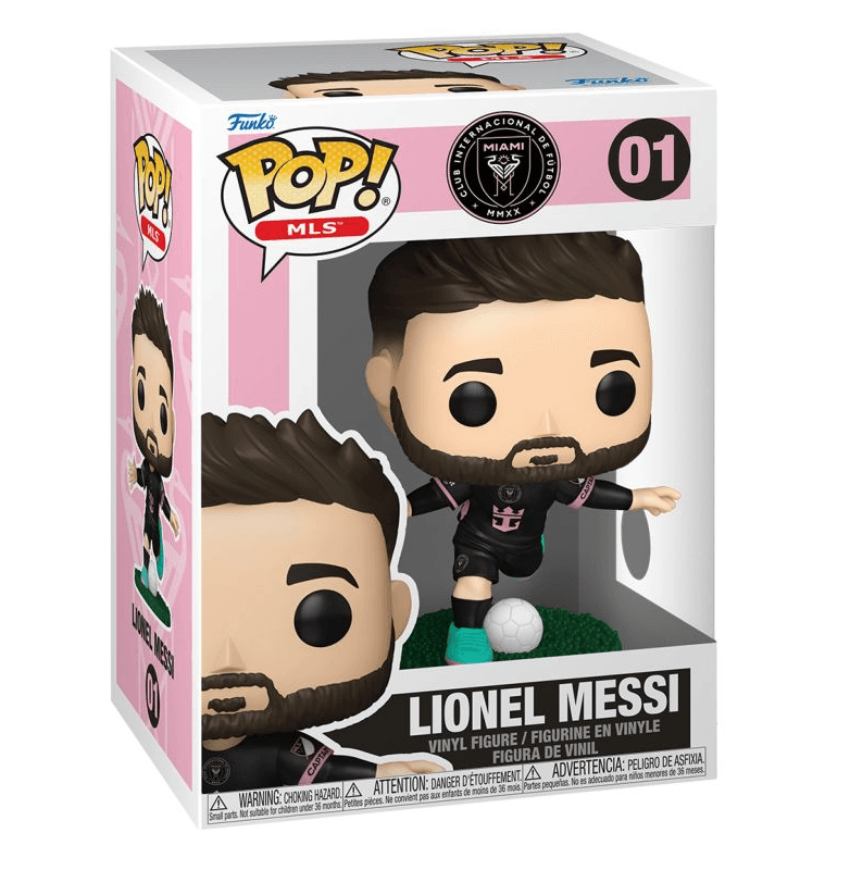 Funko - POP! - MLS: Inter Miami - Lionel Messi (Away) Vinyl