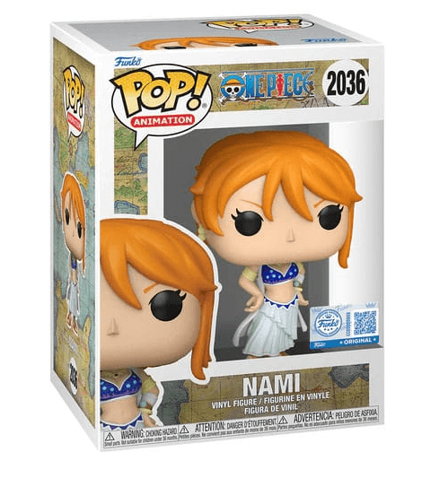 Funko - POP! - One Piece POP! Animation Vinyl Figuren OP- Nami (Alabasta) 9 cm