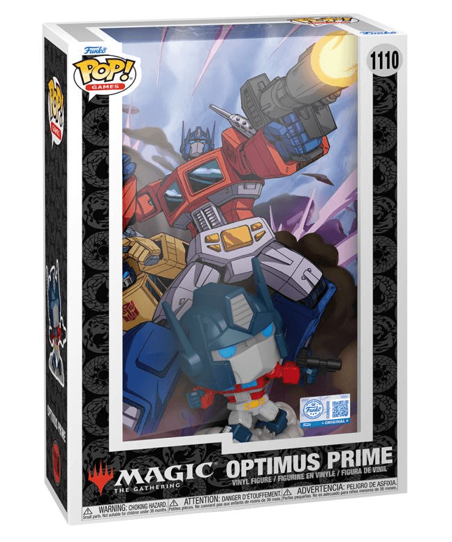 Funko - POP! - Transformers X Magic: The Gathering - Optimus Prime Cover