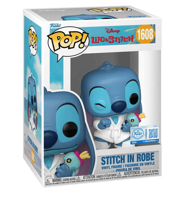 Funko - POP! - Lilo & Stitch - Stitch in Robe Vinyl