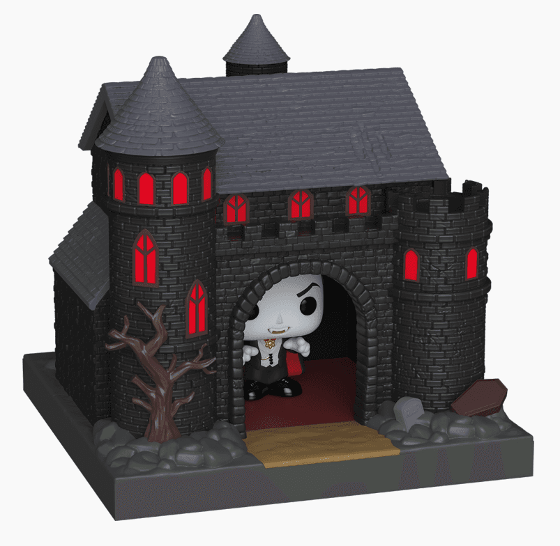 Produktbild Funko - POP! - Universal Monsters - Dracula's Castle witrh Dracula Bitty Pop! Town 2 von 4