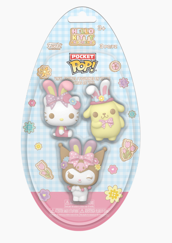 Funko - POP! - Hello Kitty - Easter Pocket Pop! 3-Pack