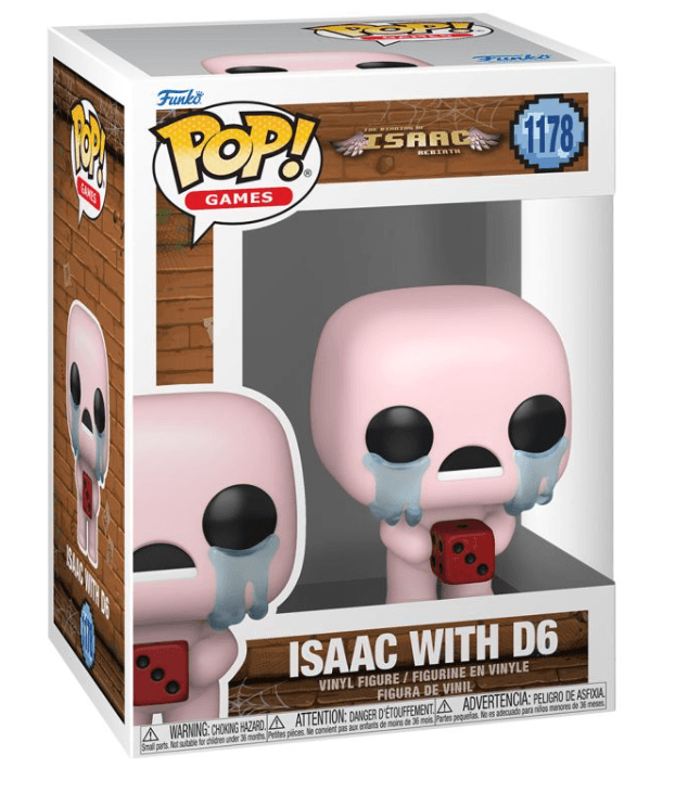 Funko - POP! - Binding of Isaac - Isaac with Dice Vinyl