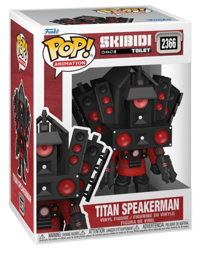 Funko - POP! - Skibidi Toilet – Titan Speakerman Vinyl