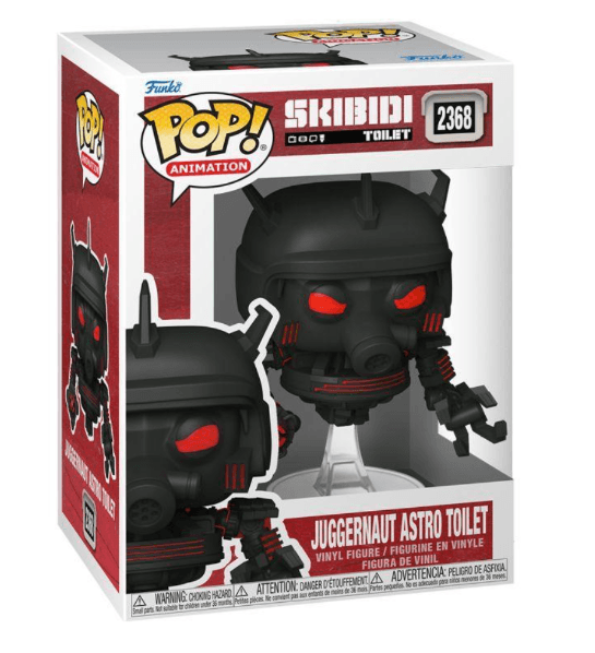 Funko - POP! - Skibidi Toilet – Juggernaut Astro Toilet Vinyl