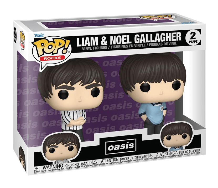 Funko - POP! - Oasis - Liam & Noel Gallagher Pop! Vinyl 2 PackK