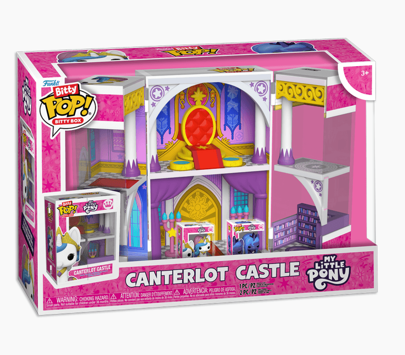 Funko - POP! - My Little Pony - Canterlot Castle Bitty Pop! Playset