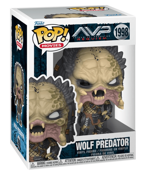 Funko - POP! - Alien Vs Predator: Requiem - Wolf Predator (with chase) Vinyl