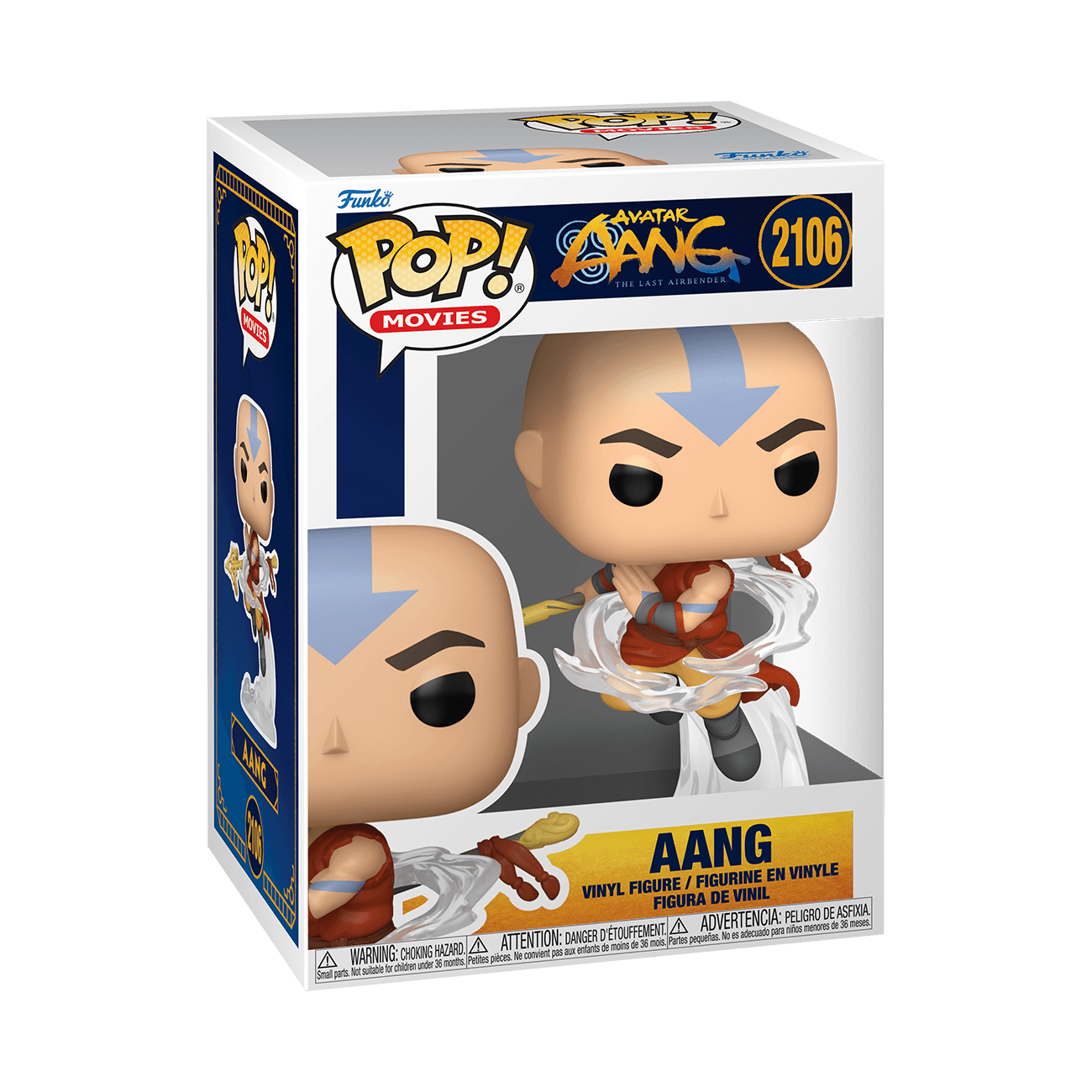 Funko POP! Movies Aang The Last Airbender Aang #2106 Vinylfigur