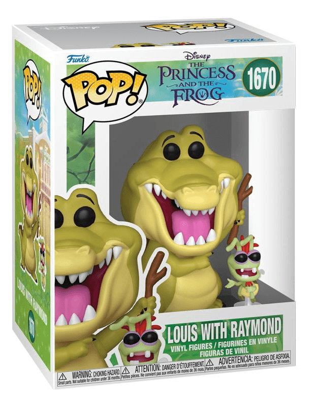 Funko - POP! - The Princess and The Frog - Louis with Raymond Vinyl