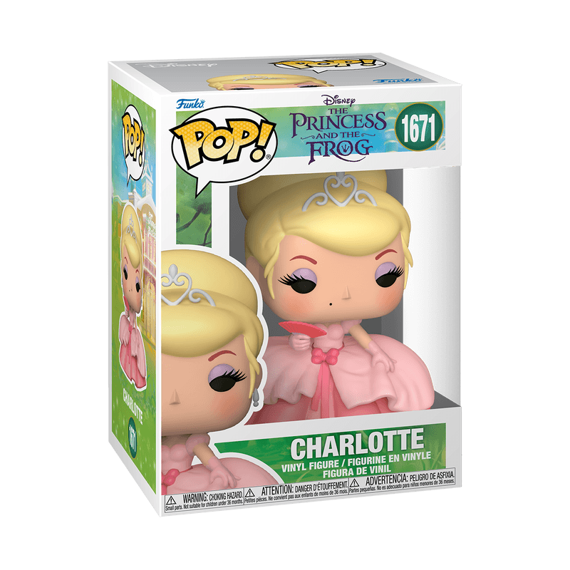 Funko - POP! - The Princess and The Frog - Charlotte (with chase) Vinyl sortiert (Keine Auswahl möglich)