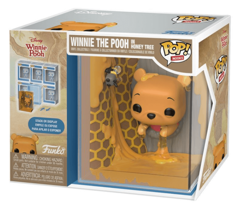 Funko - POP! - Nook Disney Winnie the Pooh – Pooh im Honigbaum Sammelfigur mit Acrylcase