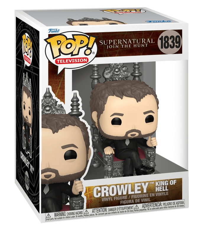 Funko - POP! - Supernatural - Crowley (King of Hell) Premium
