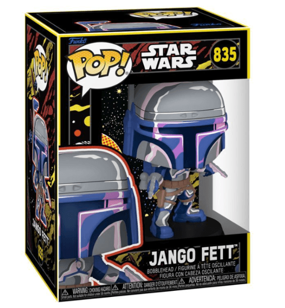 Funko - POP! - Star Wars – Jango Fett (Retro) Vinyl Bobble‑Head Figur ca. 12 cm