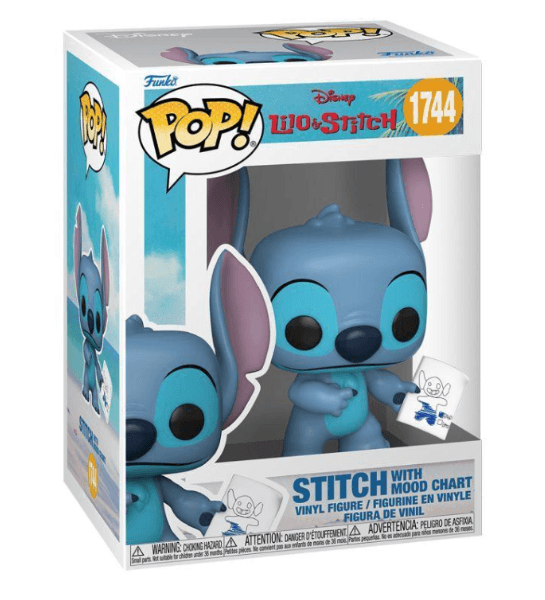 Funko - POP! - Lilo & Stitch – Stitch with Mood Chart (with Chase) Vinyl sortiert (Keine Auswahl möglich) 