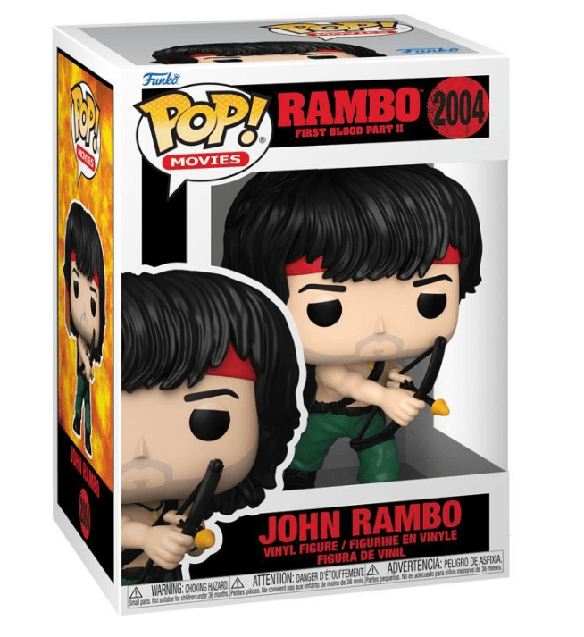 Funko - POP! - Rambo – John Rambo (with Bow) Vinyl