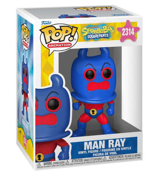 Funko - POP! - Spongebob – Man Ray Vinyl