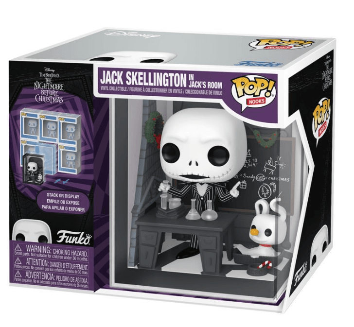 Funko - POP! - NBX – Jack Skellington’s Room Vinyl Nook