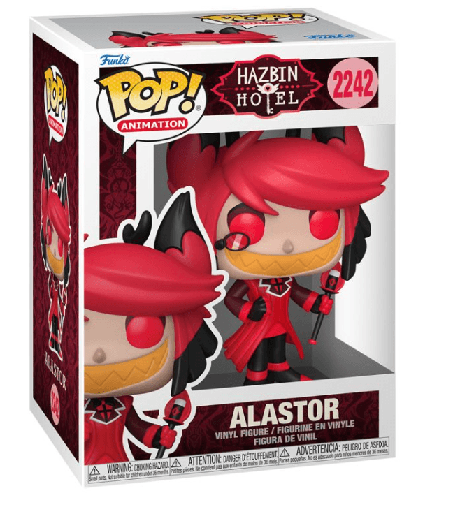 Funko - POP! - Hazbin Hotel - Alastor (with chase) Vinyl