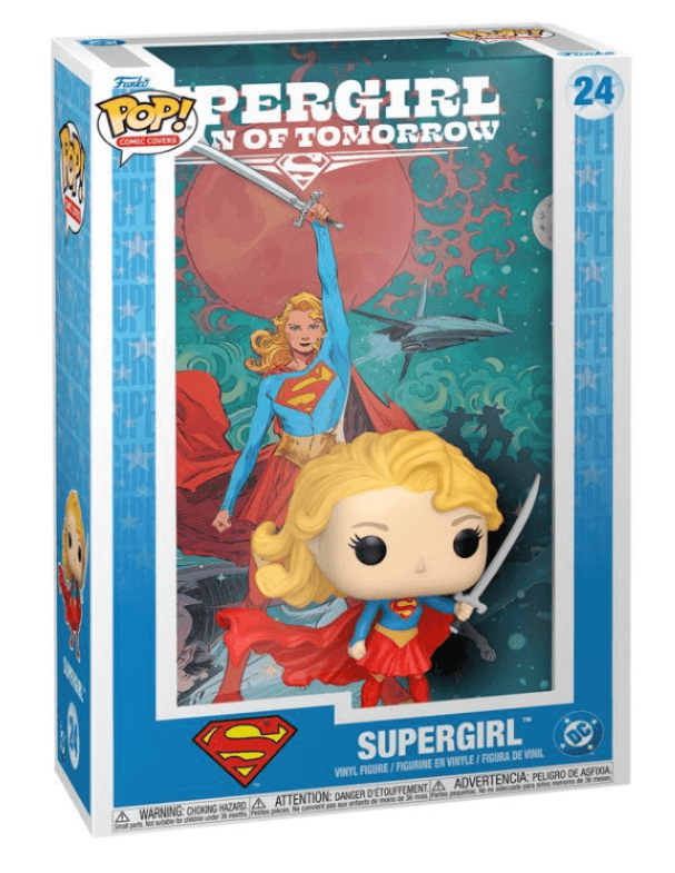 Funko - POP! - DC Comics – Supergirl Vinyl Comic Cover