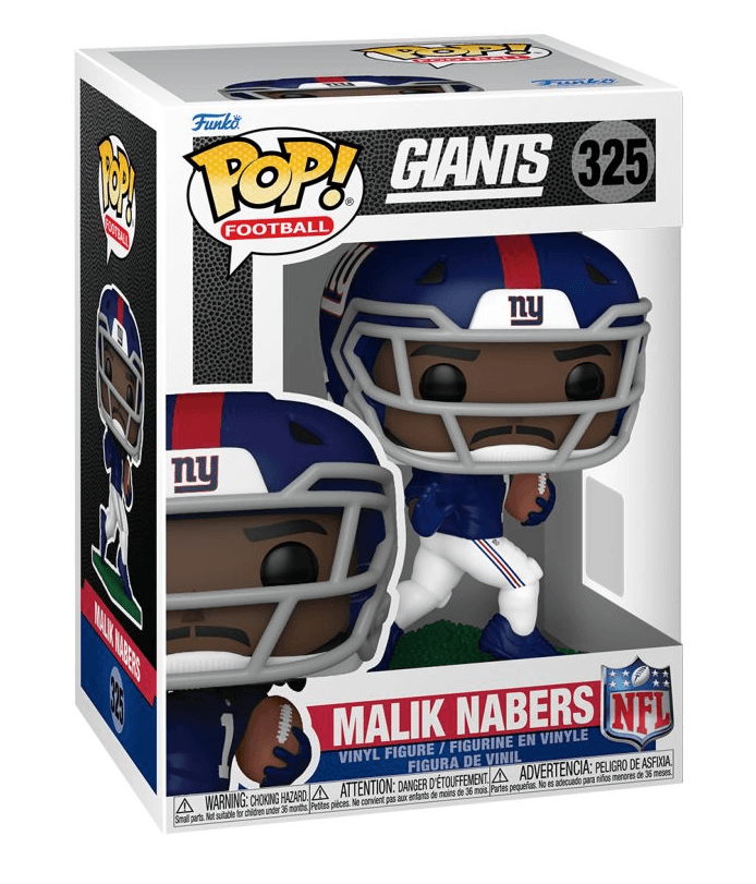 Funko - POP! - NFL: Giants - Malik Nabers Vinyl