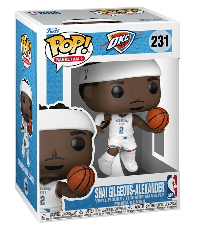 Funko - POP! - NBA: Thunder - Shai Gilgeous-Alexander (Home) Vinyl