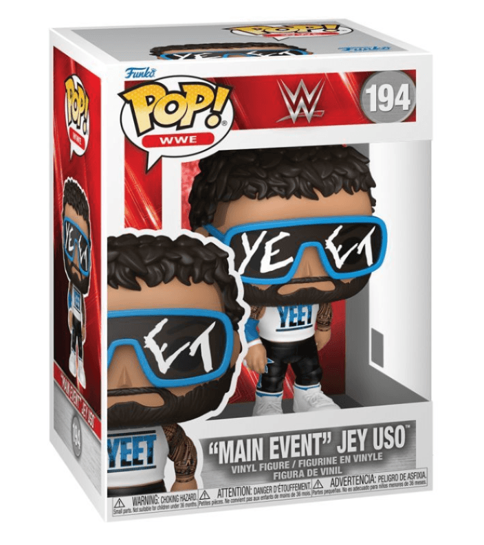 Funko - POP! - WWE – Main Event Jey Uso Vinyl