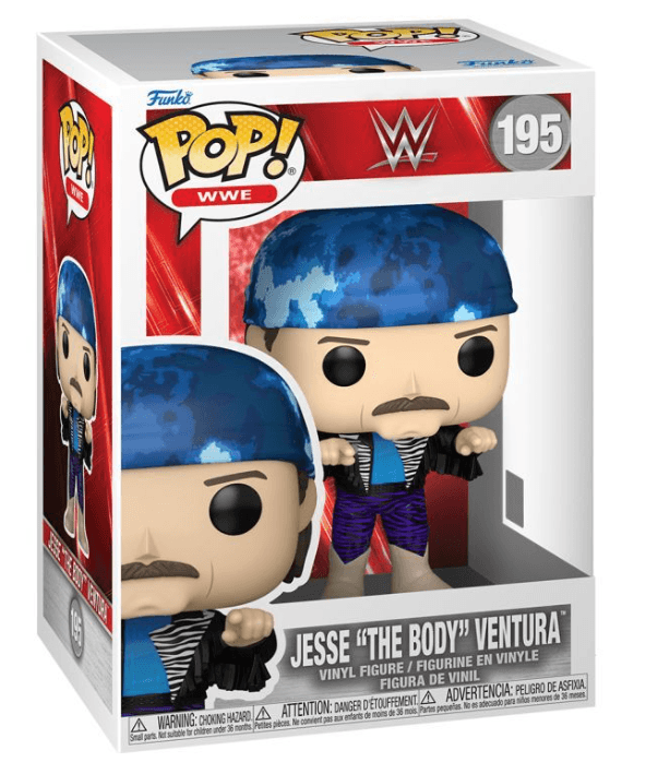 Funko - POP! - WWE Jesse „The Body“ Ventura – Vinyl Sammelfigur ca. 10 cm