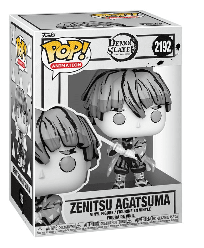 Funko - POP! - Demon Slayer - Zenitsu (Sumi-Ink) Vinyl