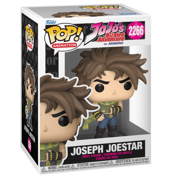 Funko - POP! - Jojo’s Bizarre Adventure – Joseph Joestar Vinyl