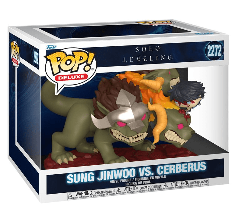 Funko - POP! - Solo Leveling - Sung Jinwoo vs Cerberus Deluxe