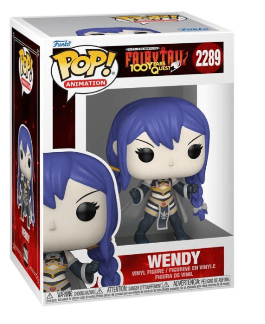 Funko - POP! - Fairy Tail: 100 Years Quest – Wendy Vinyl‑Figur ca. 10cm
