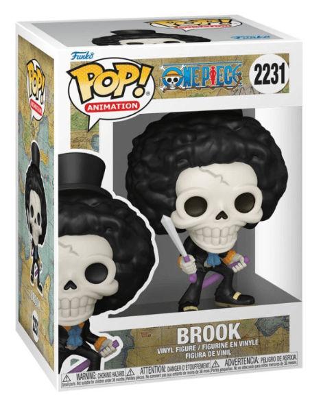 Funko - POP! - One Piece Funko POP! Animation – Brook Sammelfigur Vinyl ca. 12,7 cm