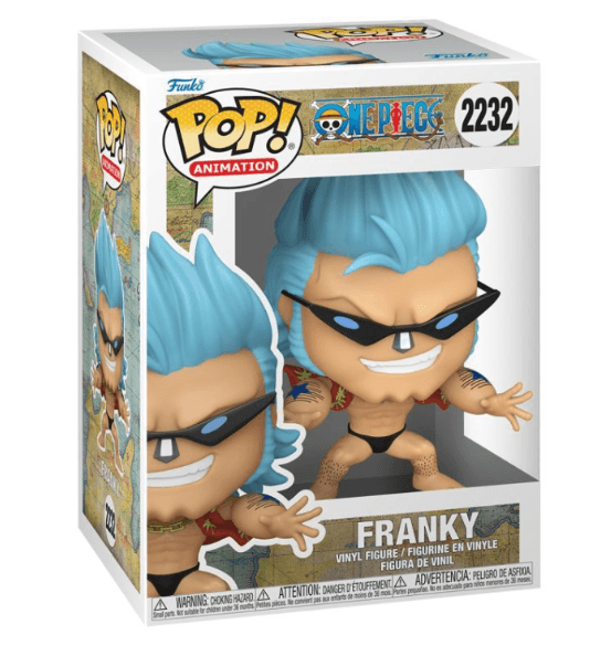 Funko - POP! - One Piece Funko POP! Animation – Franky Sammelfigur Vinyl ca. 12,3 cm