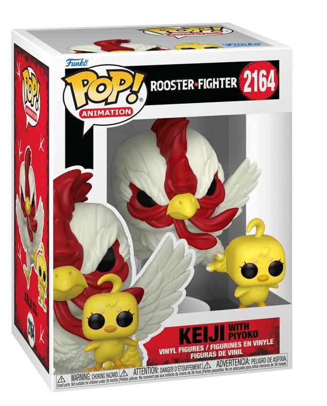 Funko - POP! - Rooster Fighter - Keiji with Piyoko Vinyl