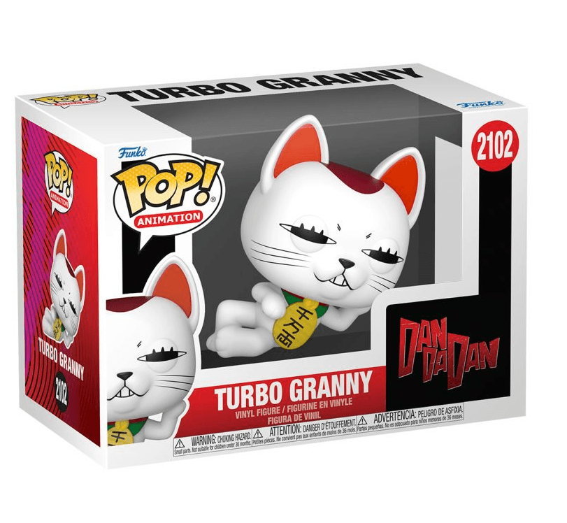 Funko - POP! - Dan Da Dan - Turbo Granny Cat Vinyl