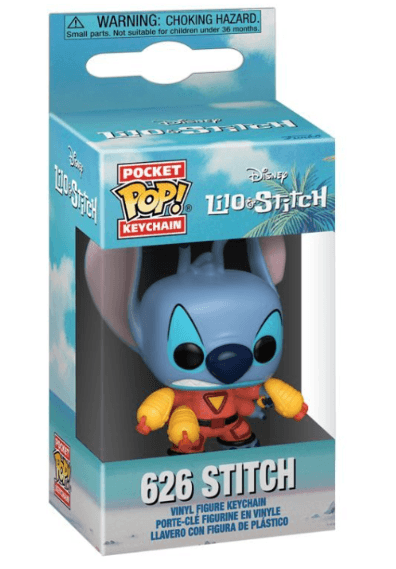 Funko - POP! - Lilo & Stitch POP! Keychain – Stitch 626 Vinyl‑Schlüsselanhänger ca. 10cm