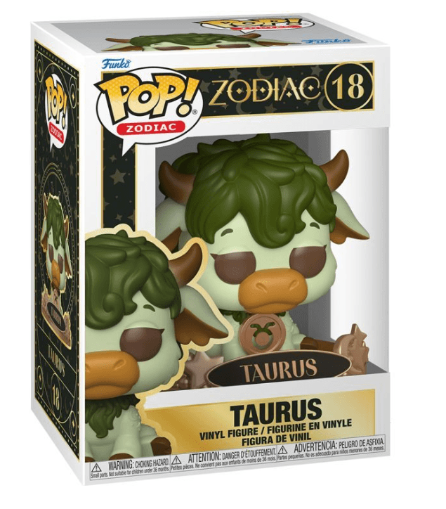 Funko - POP! - Zodiac Taurus – Stier Sternzeichen Sammelfigur im himmlischen Design