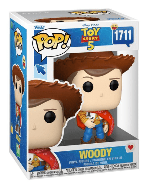 Funko - POP! - Toy Story 5 – Woody Pop! Vinyl