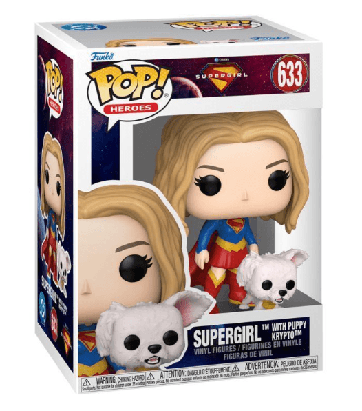 Funko - POP! - Supergirl (2026) – Supergirl with Puppy Krypto Vinyl