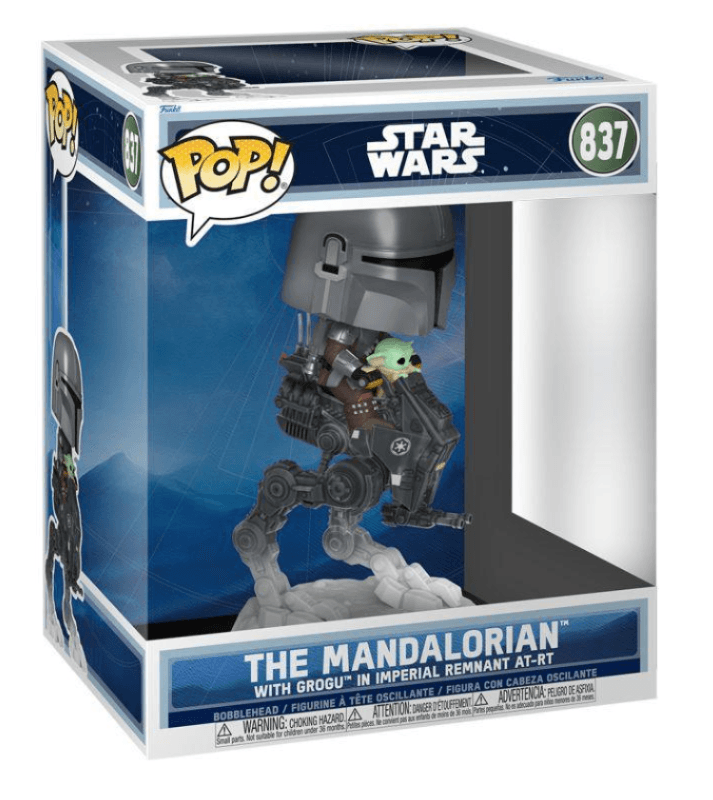 Funko - POP! - The Mandalorian & Grogu (2026) – With Grogu in Imperial Remnant AT-RT Vinyl
