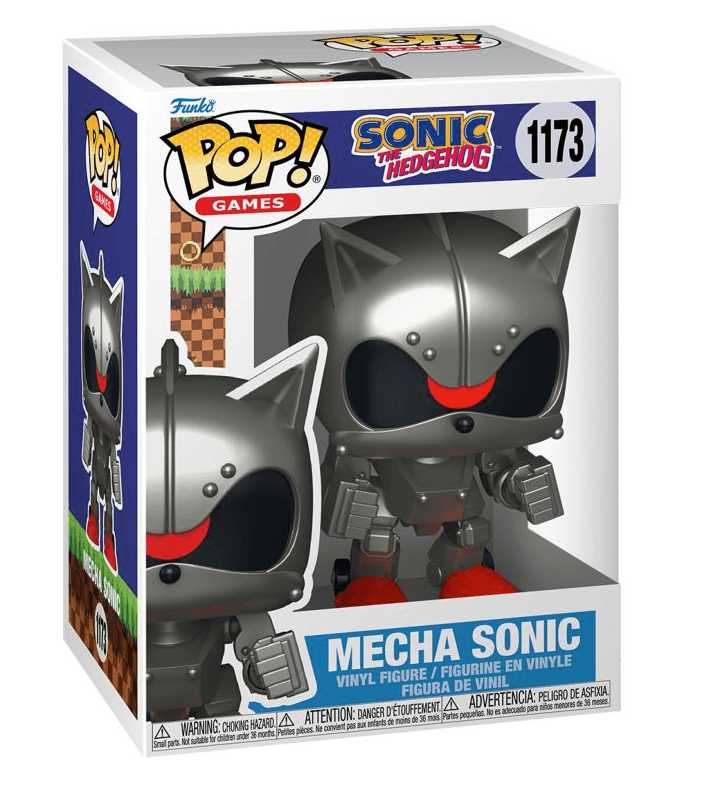 Funko - POP! - Sonic the Hedgehog - Mecha Sonic Vinyl