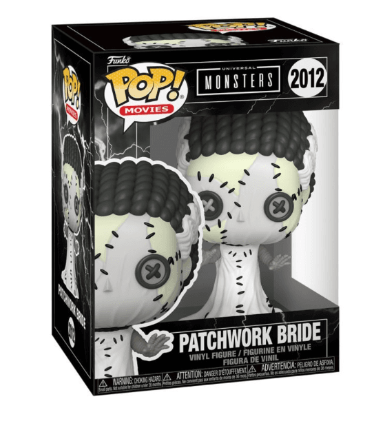 Funko - POP! - Universal Monsters – Bride of Frankenstein Patchwork Vinyl
