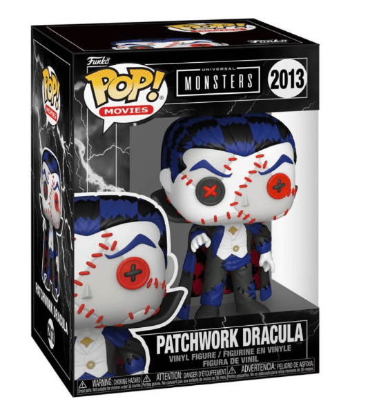 Funko - POP! - Universal Monsters – Dracula Patchwork Vinyl
