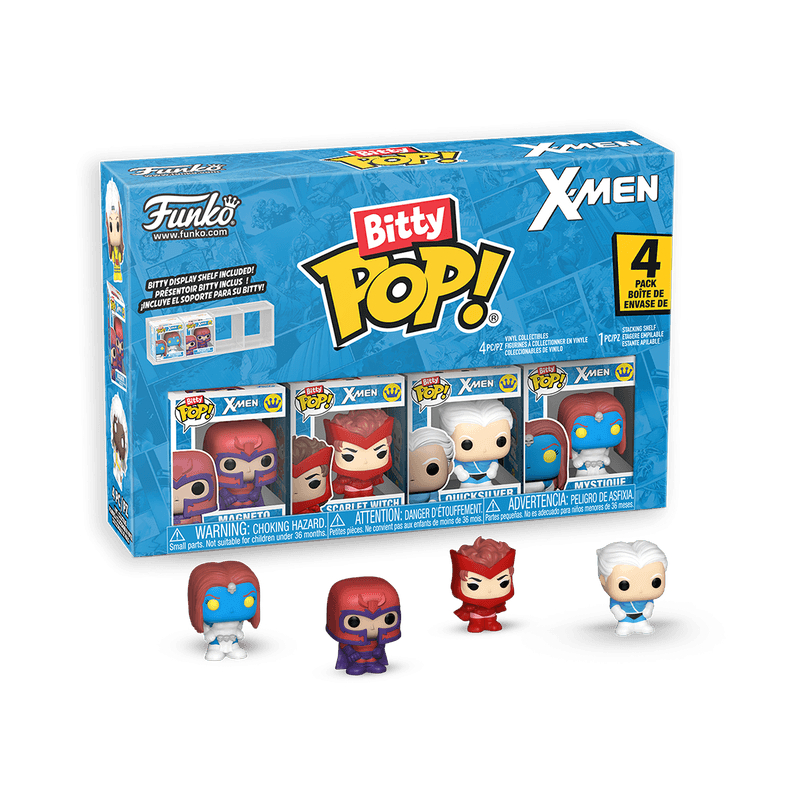 Funko - POP! - Marvel - Bitty Pop! X-Men 4-Pack sortiert (Keine Auswahl möglich)