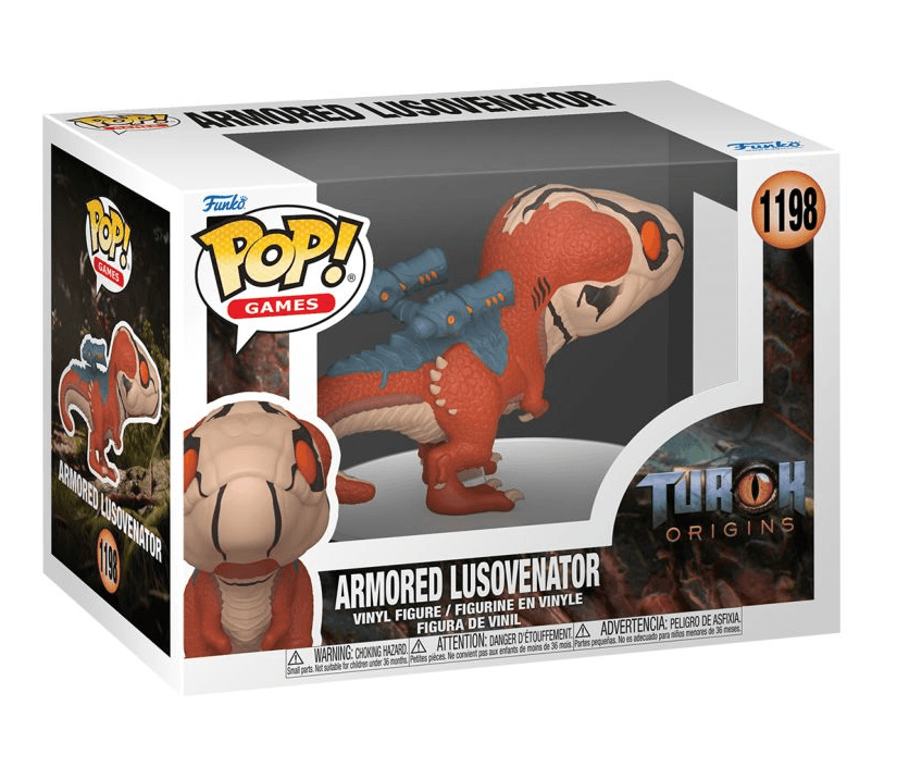 Funko - POP! - Turok: Origins - Armored Lusovenator Vinyl