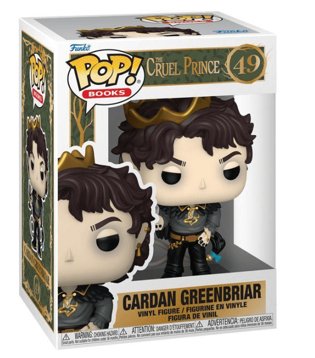 Funko - POP! - Books The Wicked King Cardan Greenbriar – Vinyl Sammelfigur ca. 10 cm